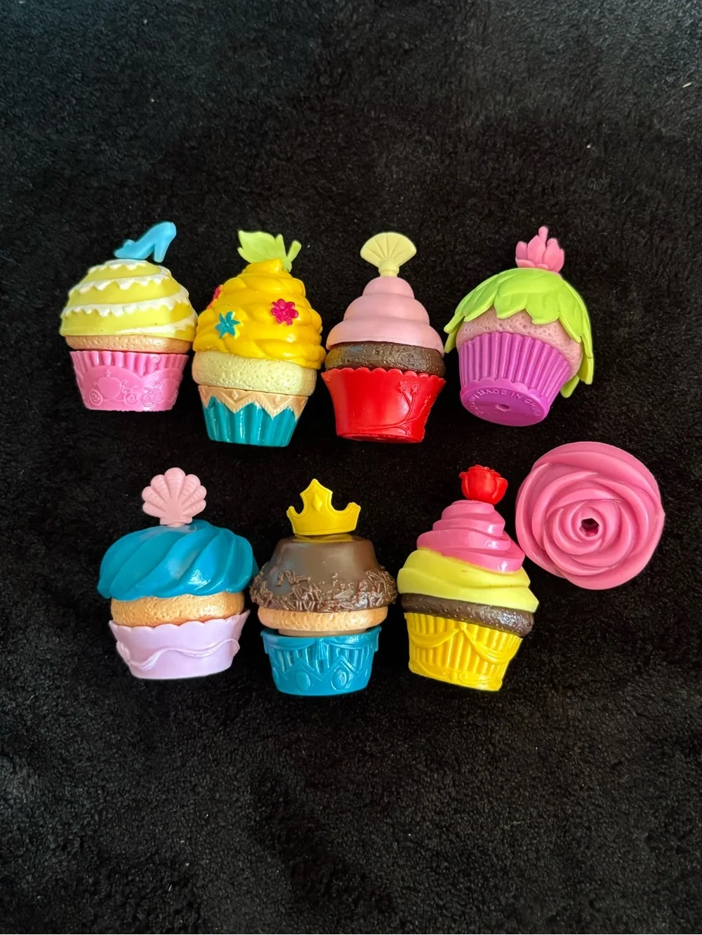 Disney Princess Enchanted Cupcake Party Game Wonder Forge 2013 Replacement Set
